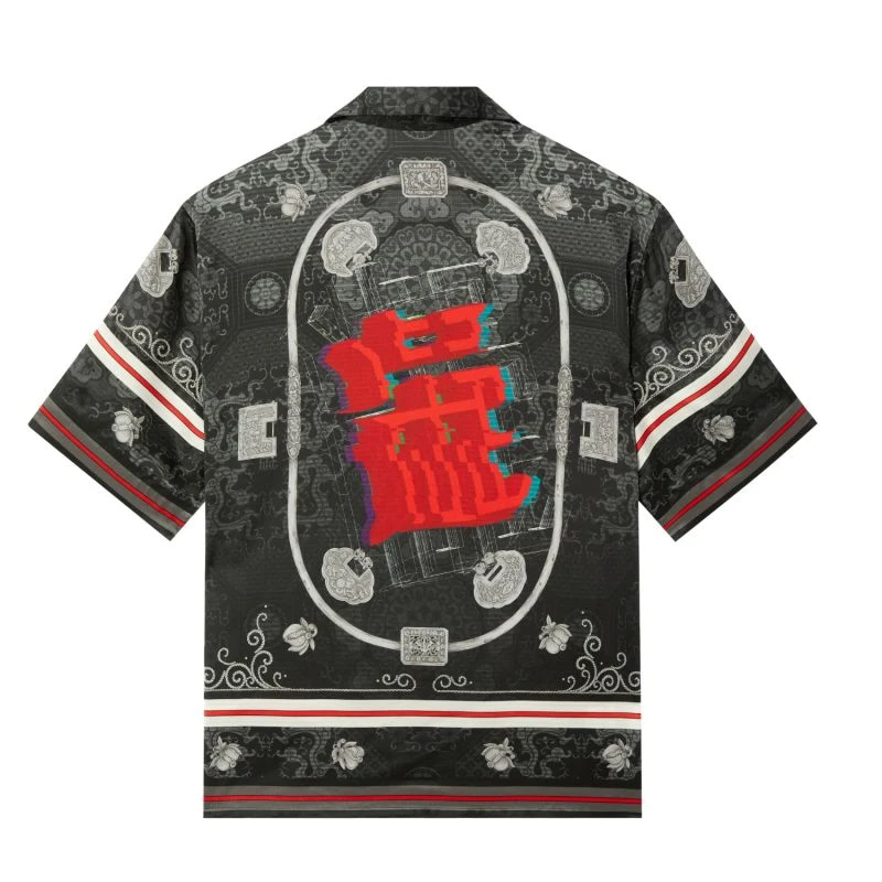 Short Sleeve Imperial Locks Shirt Black - Image 5