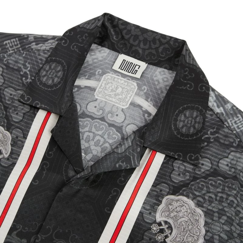 Short Sleeve Imperial Locks Shirt Black - Image 3