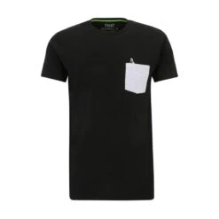 Silverback Mens Pocket T - Grey On Black