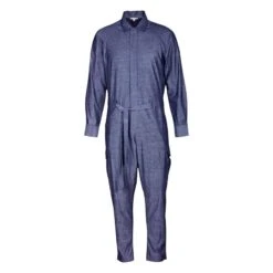 Cargo Coverall - Navy Blue